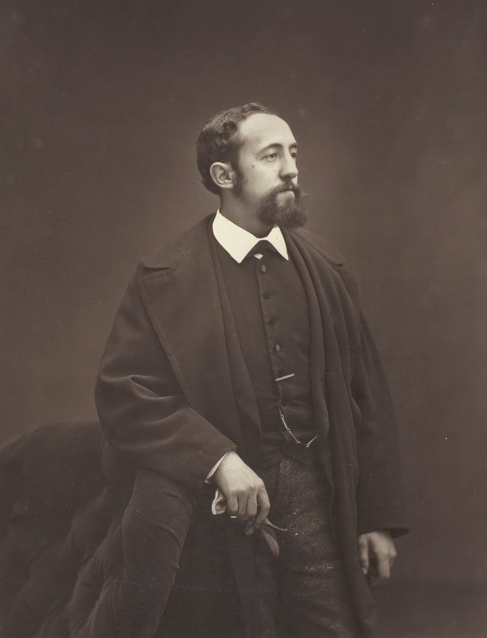 Jules Claretie, c. 1876 by Etienne Carjat
