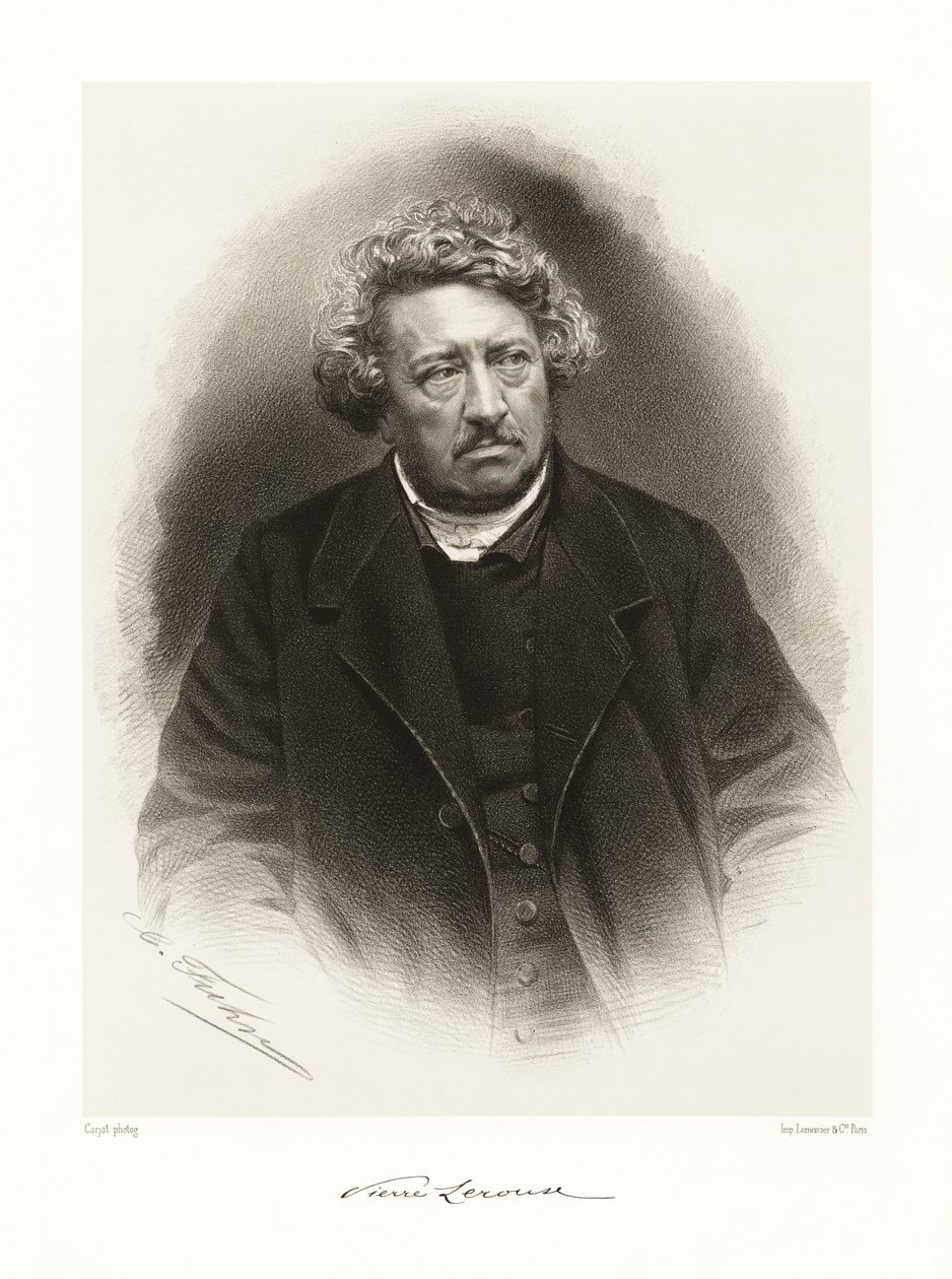 Pierre Henri Leroux by Etienne Carjat