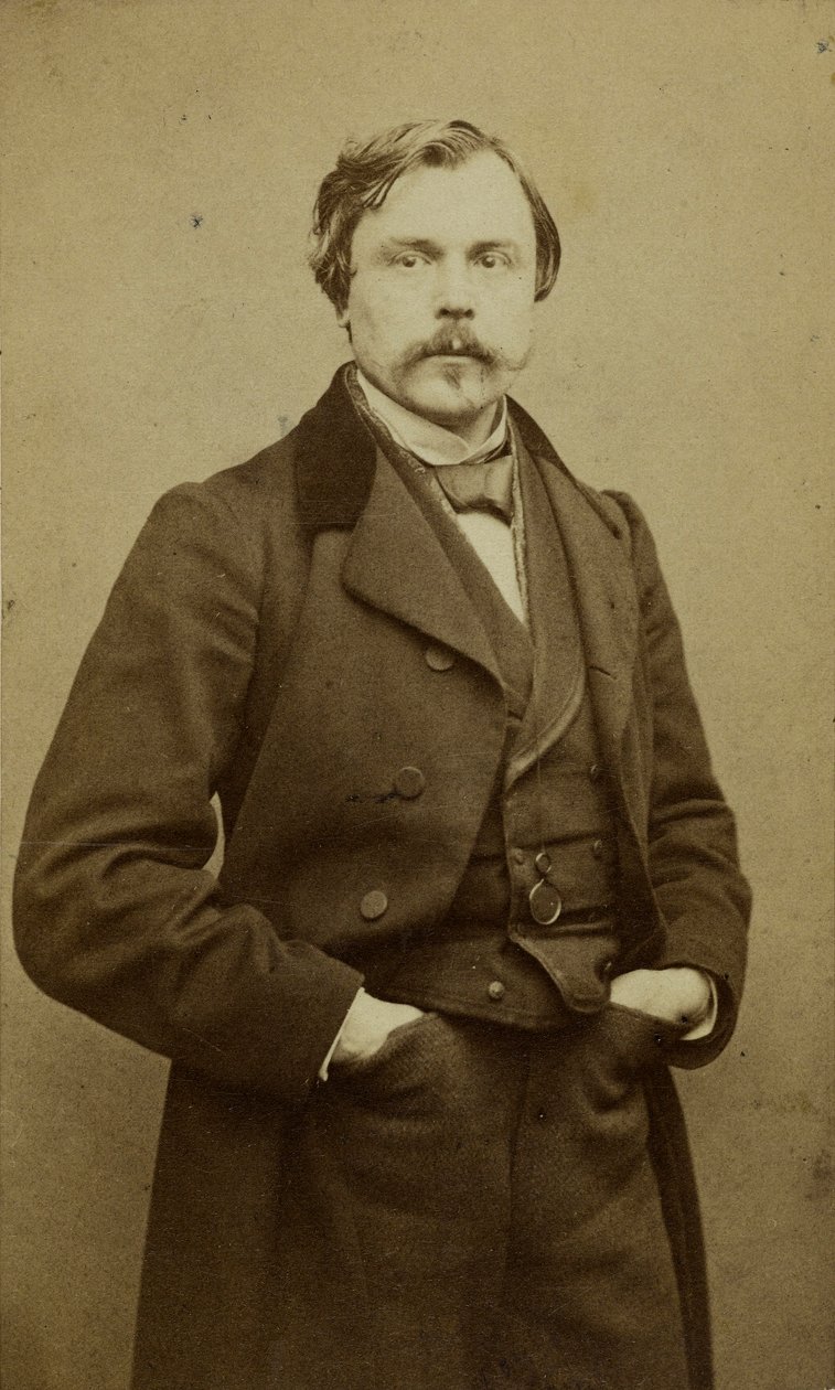 Portrait of Edmond Huot de Goncourt by Etienne Carjat