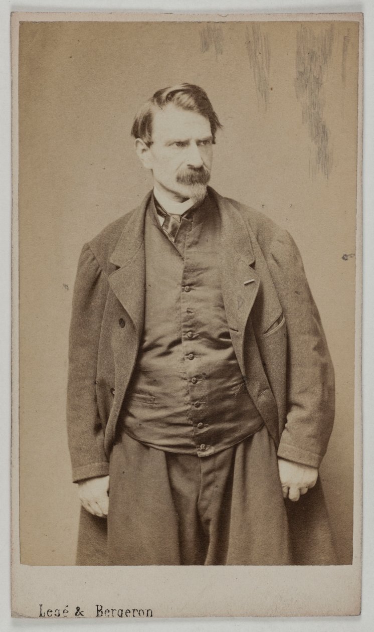 Portrait of François Delsarte, c.1870-90 by Etienne Carjat