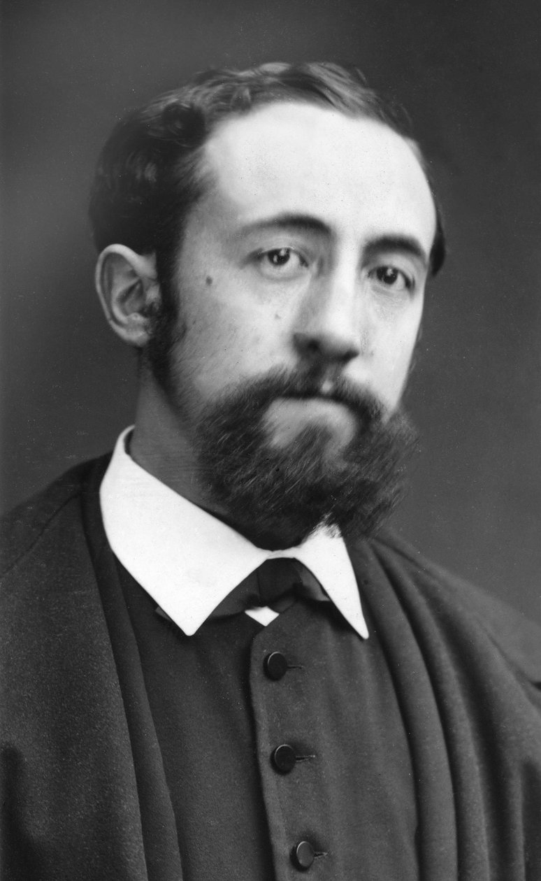 Portrait of novelist Jules Claretie by photographer Etienne Carjat by Etienne Carjat