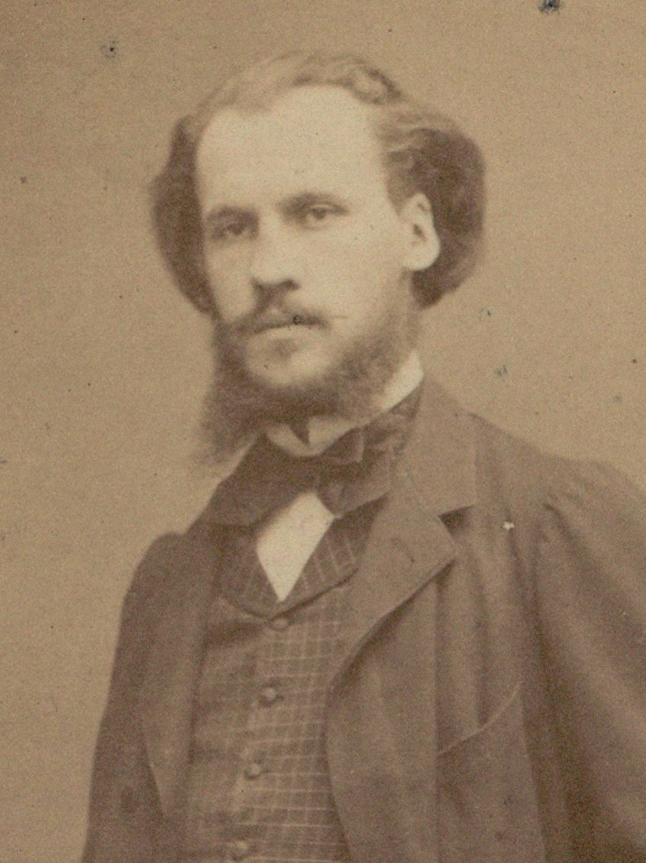 Portrait of the Composer Charles Lenepveu, 1840-1910, 1870 by Etienne Carjat