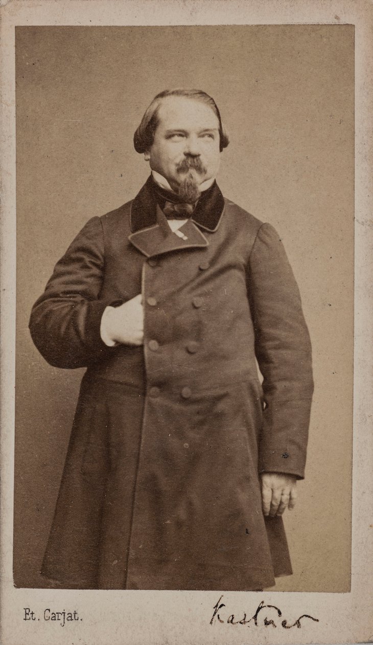 Portrait of the Composer Jean-Georges Kastner 1810-1867, 1867 by Etienne Carjat