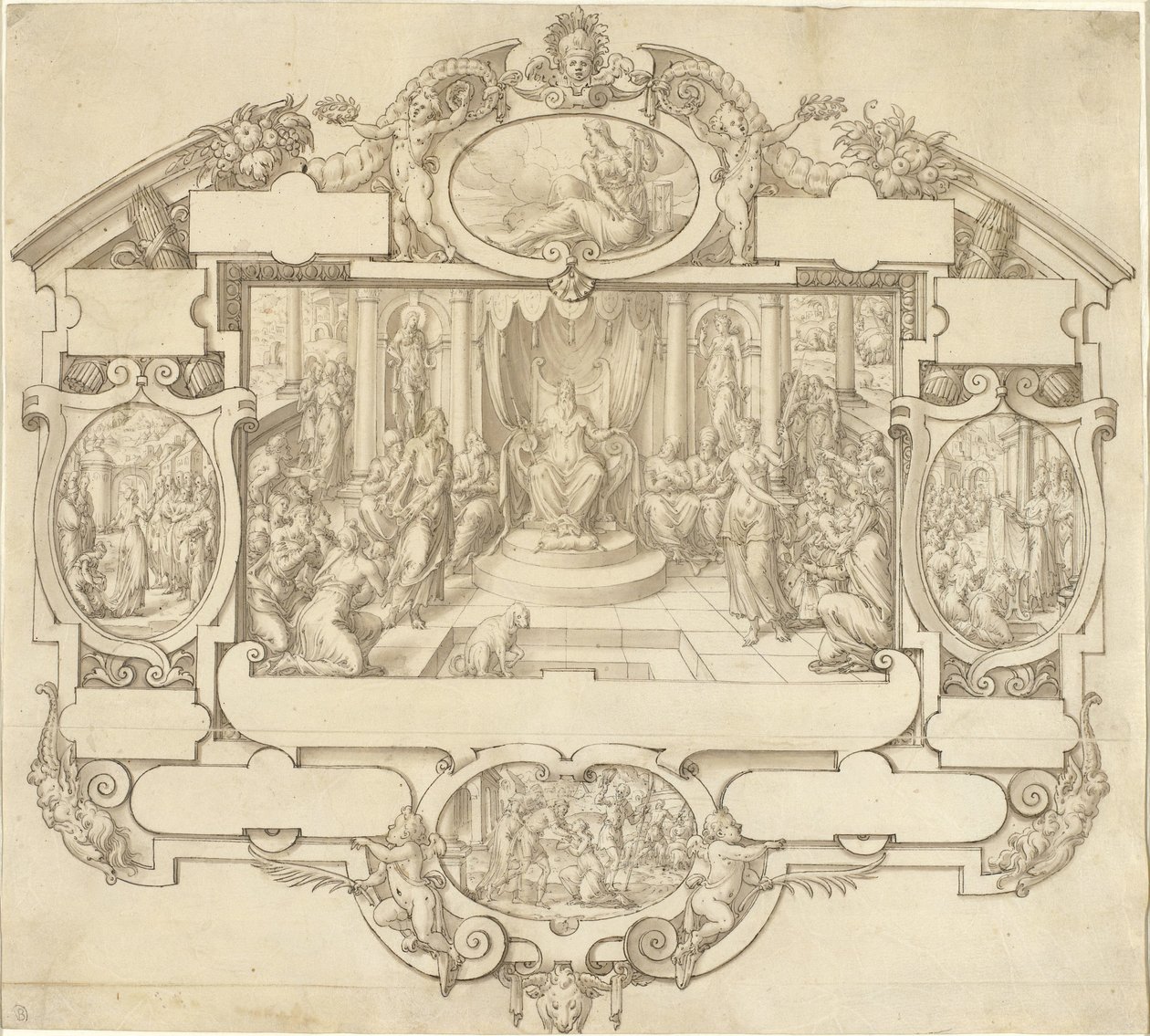 Allegory of Justice by Etienne Delaune