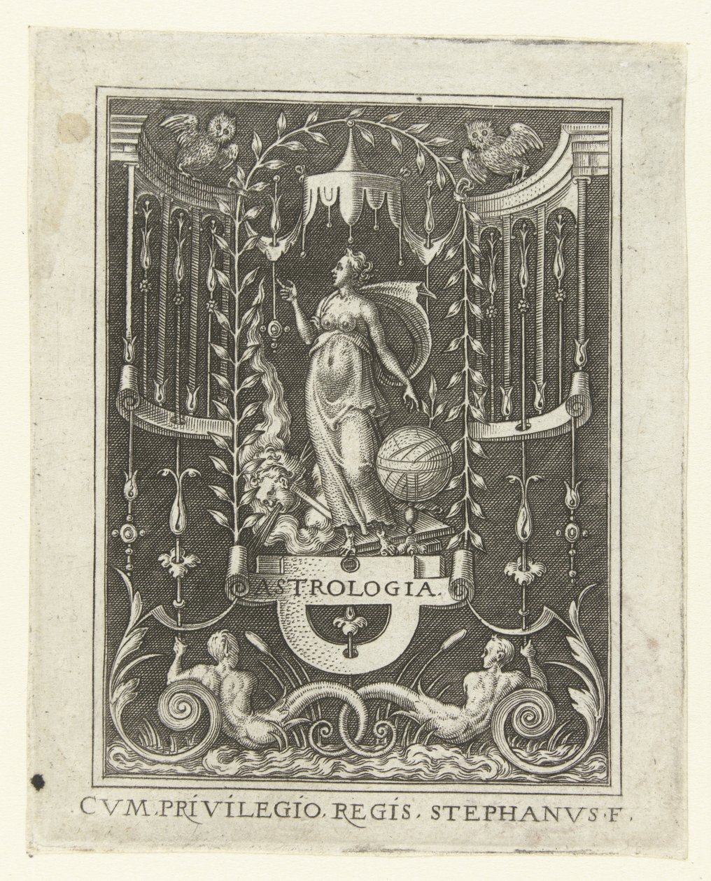 Astrology (later version) (series title) by Etienne Delaune