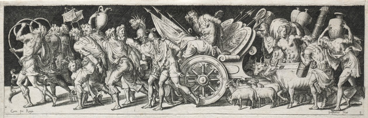 Combats and Triumphs, probably 1560s by Etienne Delaune