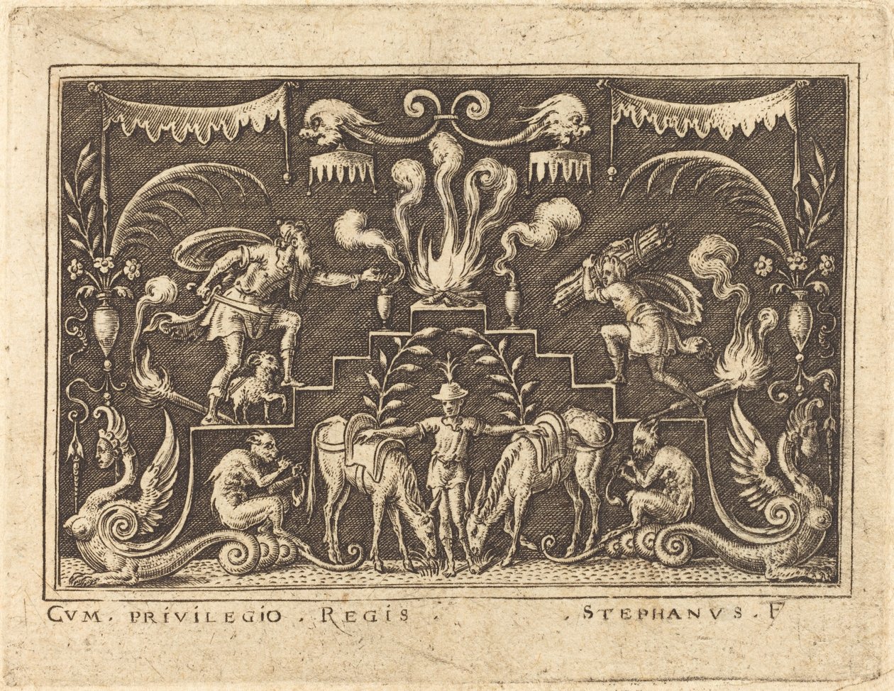 Sacrifice of Abraham by Etienne Delaune
