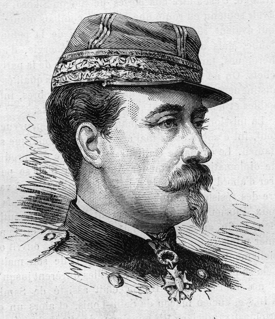 By General Jean Baptiste Marie Edouard Campenon, French soldier and politician. Engraving by Bocour in 