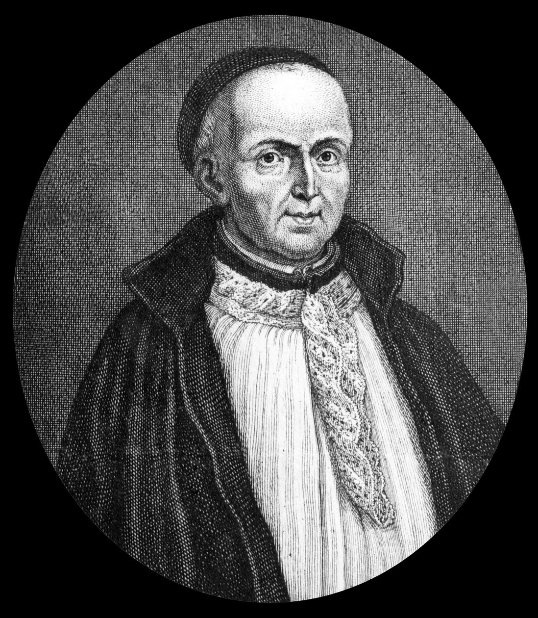 Michel Le Tellier (1643-1719) French theologian, Jesuit, confessor of Louis XIV by Etienne Jehandier (after) Desrochers