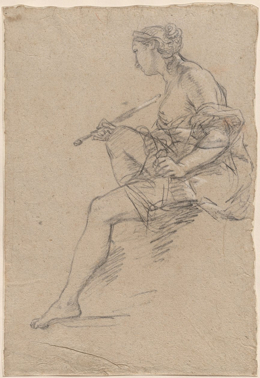 Study for an Allegory of Painting by Etienne Parrocel