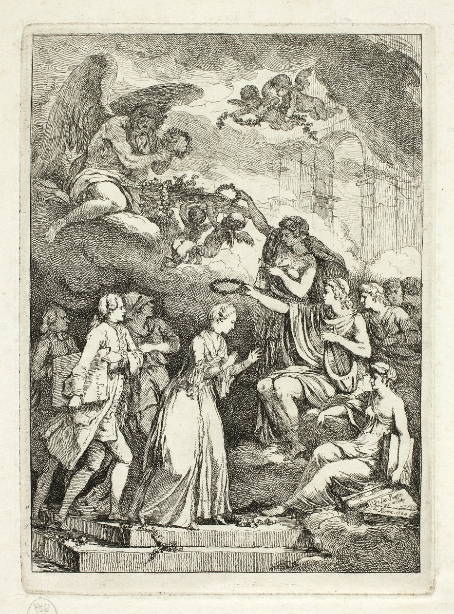 Plate from, Nella Venuta by Etienne de Lavallee Poussin