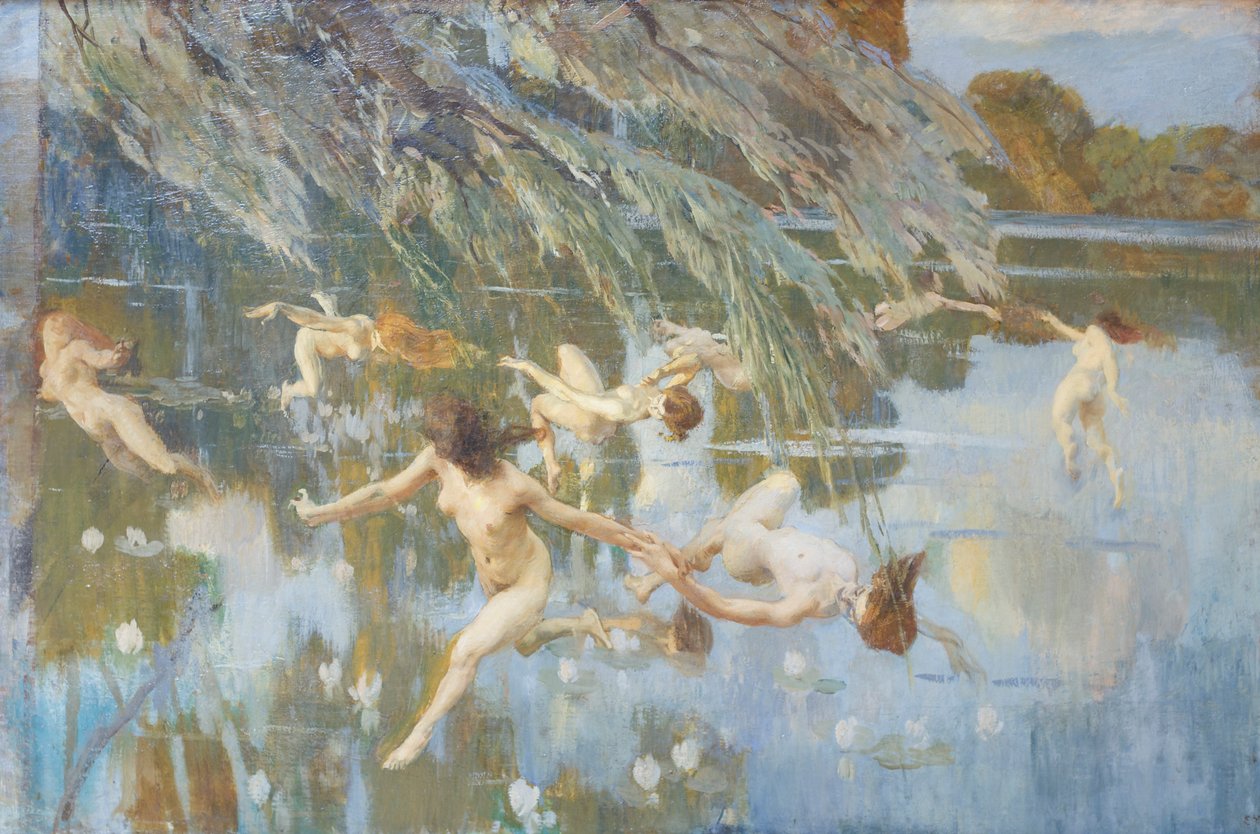 The Nymphs by Ettore Tito