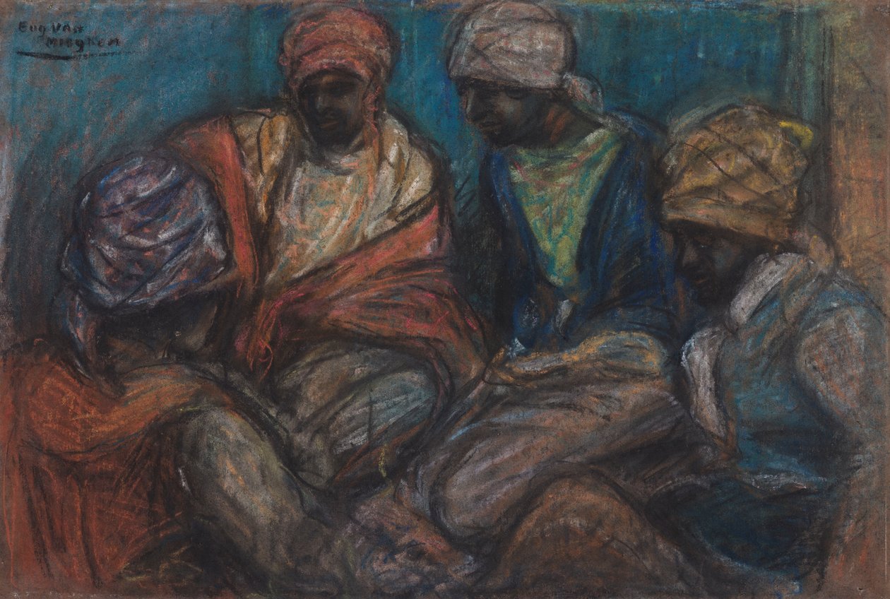 Hindu Sailors by Eugeen van Mieghem