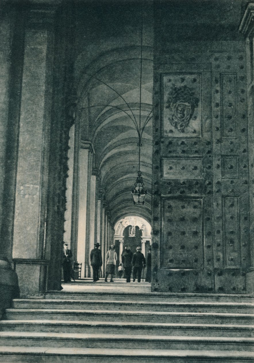 Entrance of the Vatican from St Peters Square, Rome, Italy by Eugen Poppel