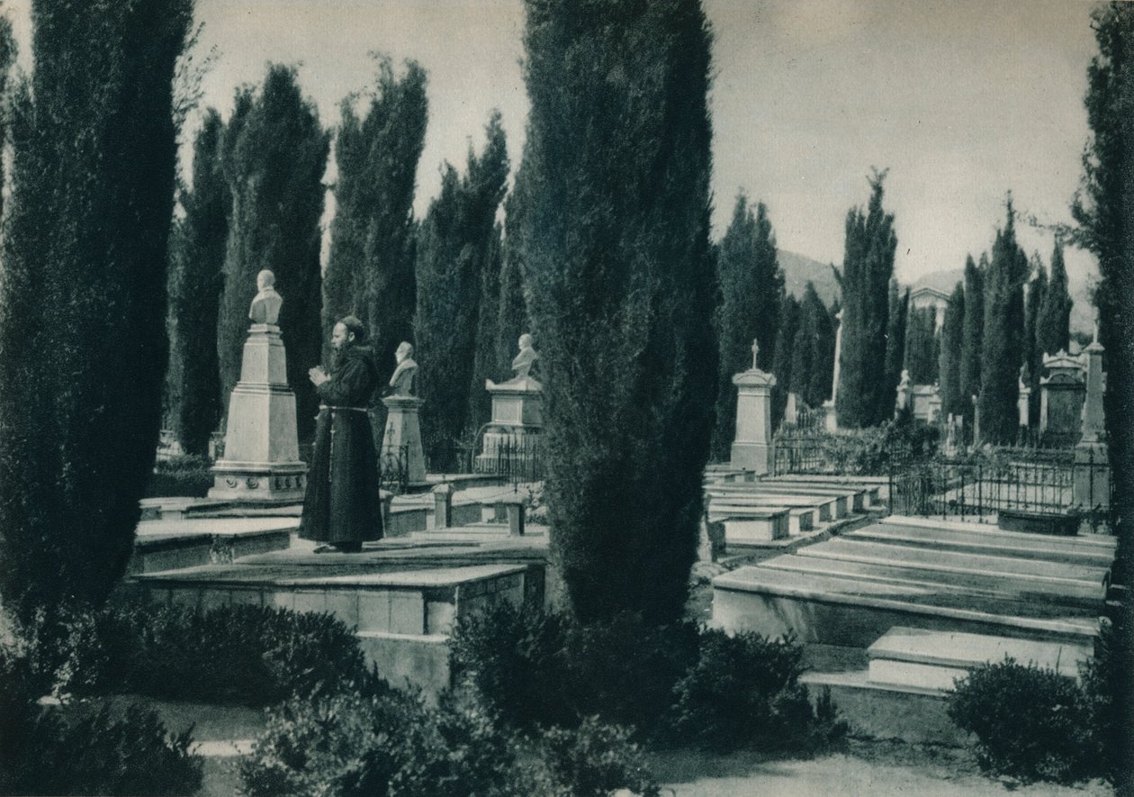 Part of the cemetery, Palermo, Sicily, Italy, 1927 by Eugen Poppel