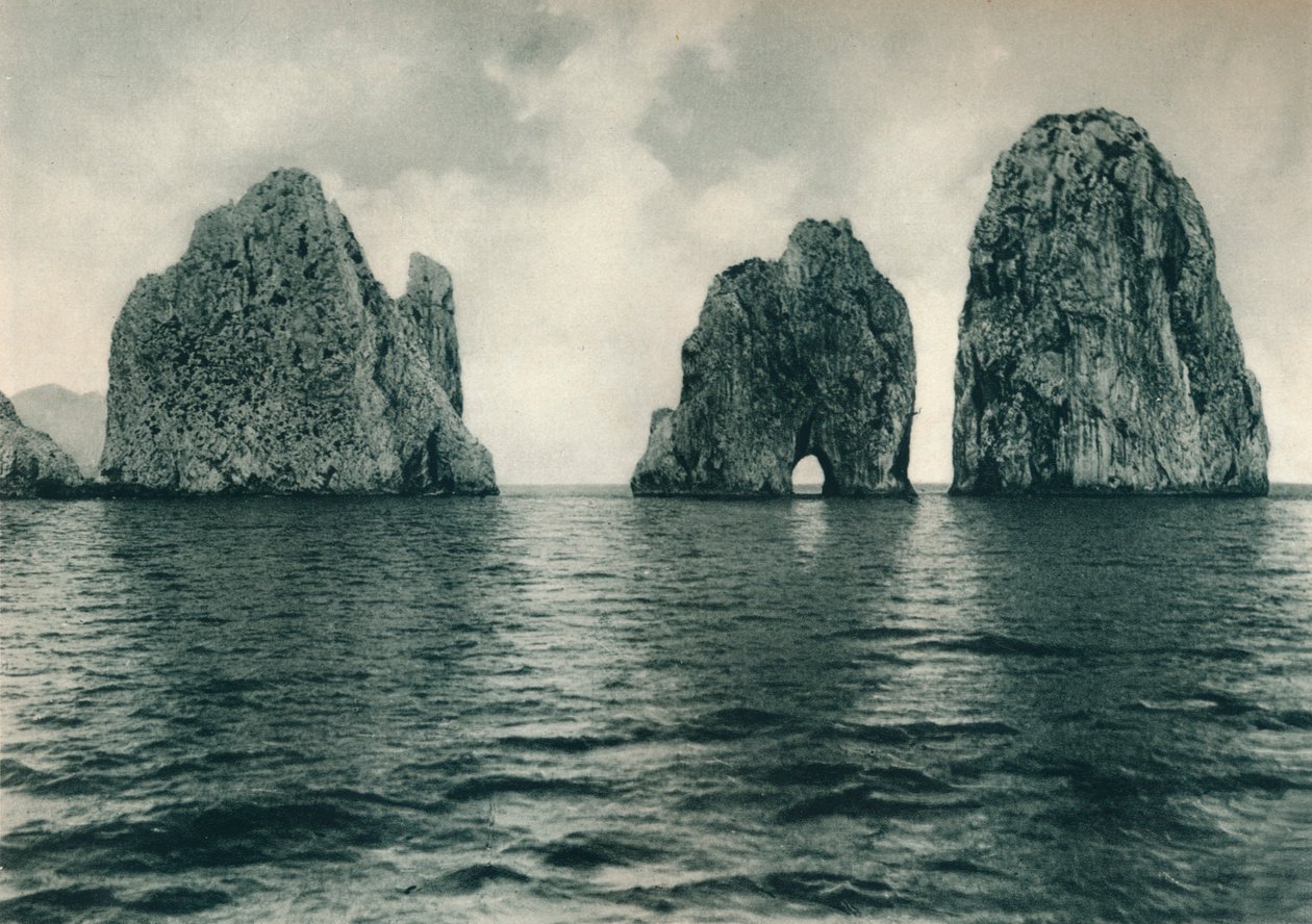 The Faraglioni, Capri, Italy by Eugen Poppel