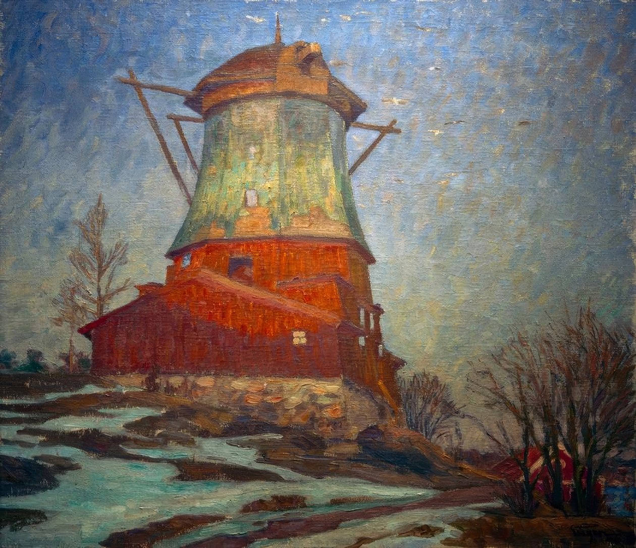 The Oil Mill, Waldemarsudde by Eugen Prinz von Schweden