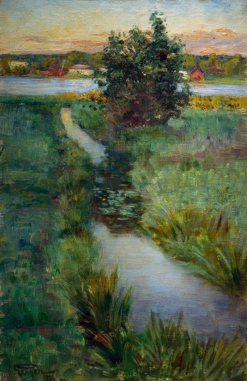 Water Channel, Fjällskäfte by Eugen Prinz von Schweden