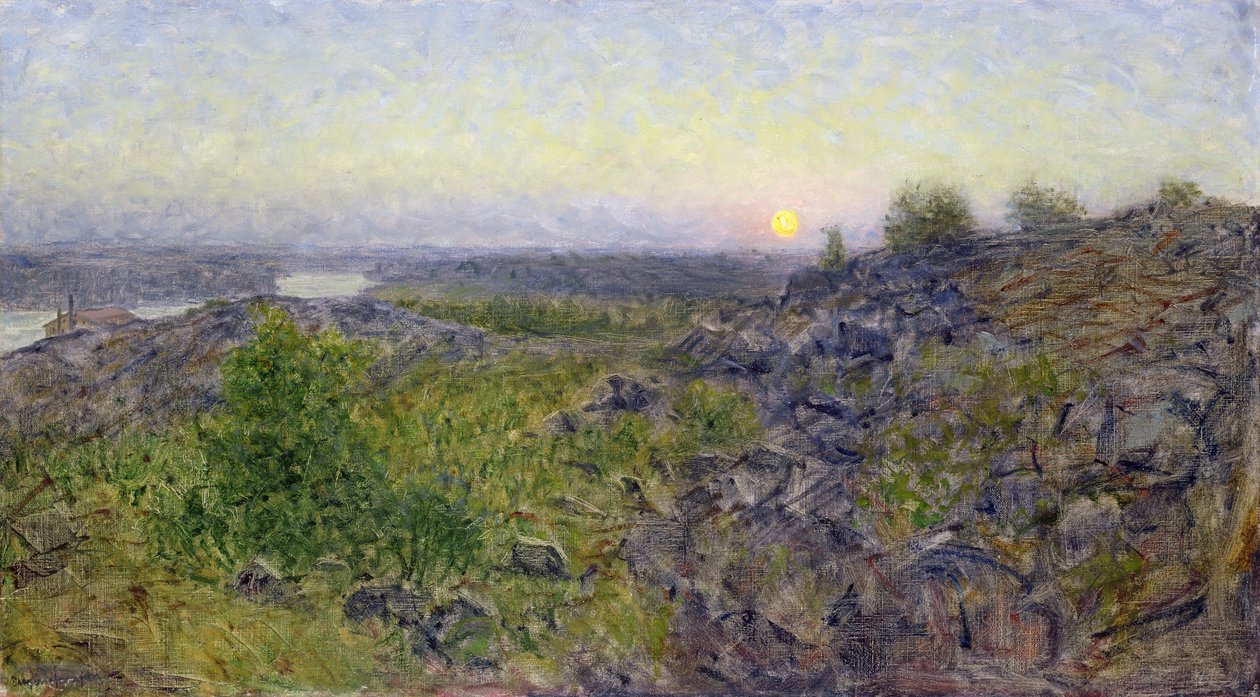 Evening at Tantobergen by Eugène Jansson