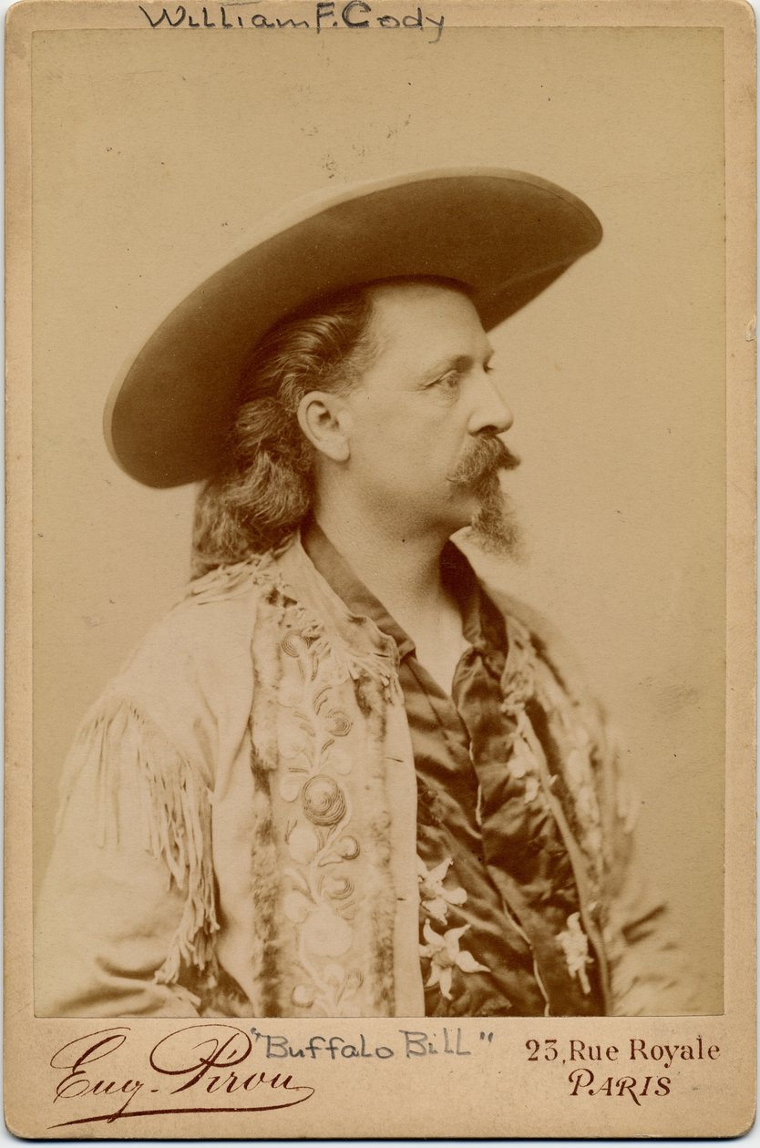 William Frederick Cody, Buffalo Bill (1846-1917), American Soldier and Performer by Eugene Pirou