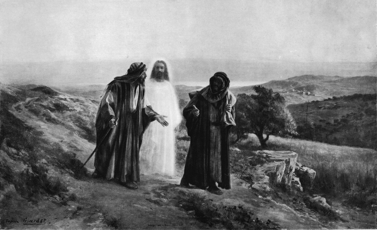 Disciples at Emmaus, c1905 by Eugene Alexis Girardet