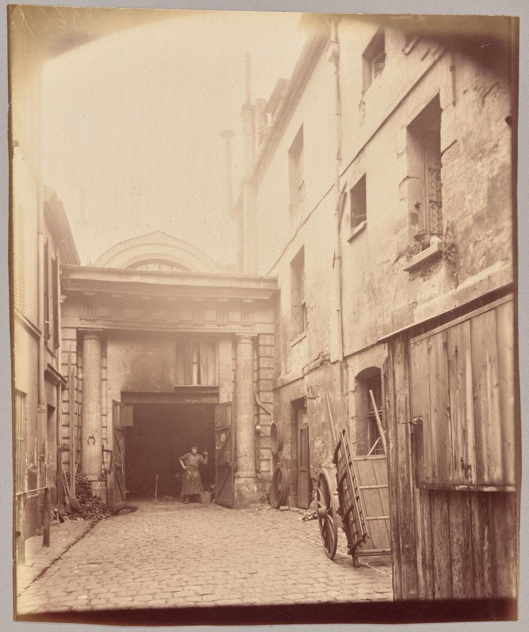 Chapel, Saint-Jacques Street by Eugène Atget