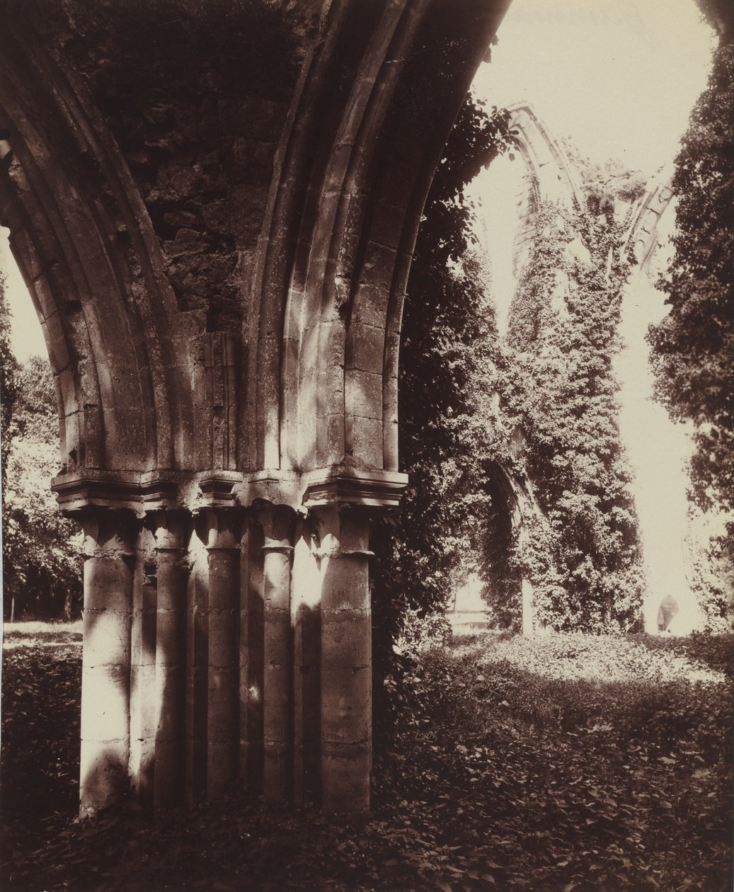 Dammarie-les-Lys, Ruins, 1910 by Eugène Atget