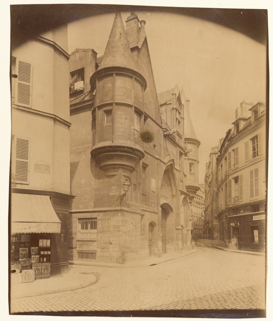 Hôtel de Sens, Rue du Figuier by Eugène Atget