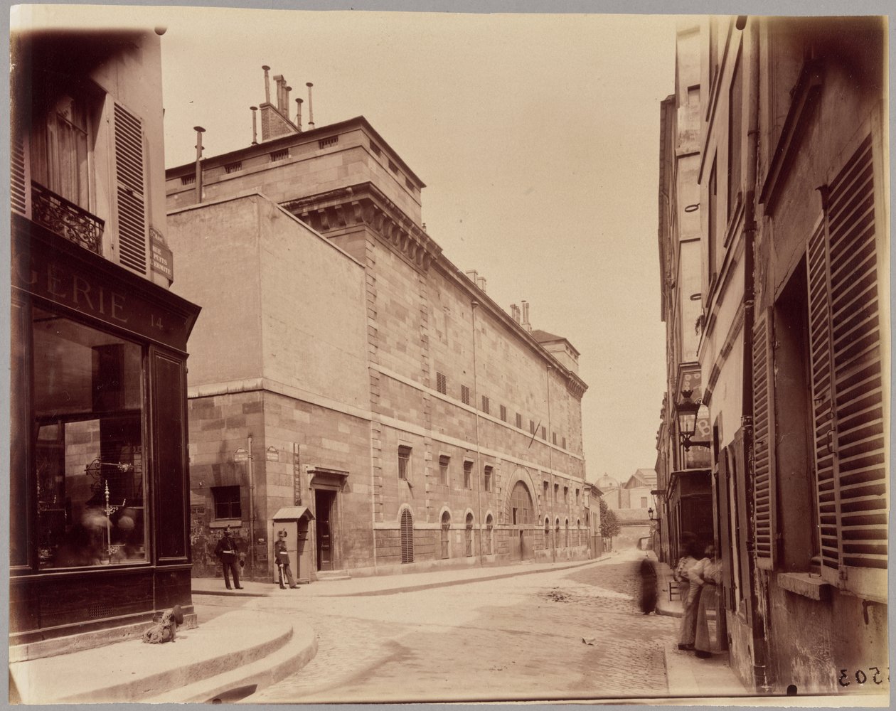 The Prison Sainte-Pélagie, Rue du Puits-de-l