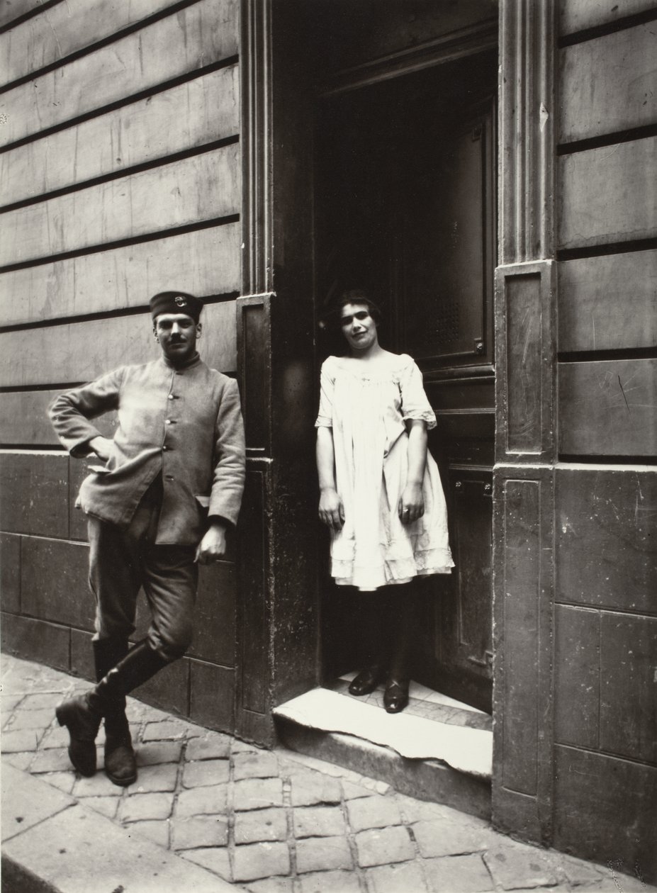 Brothel by Eugène Atget