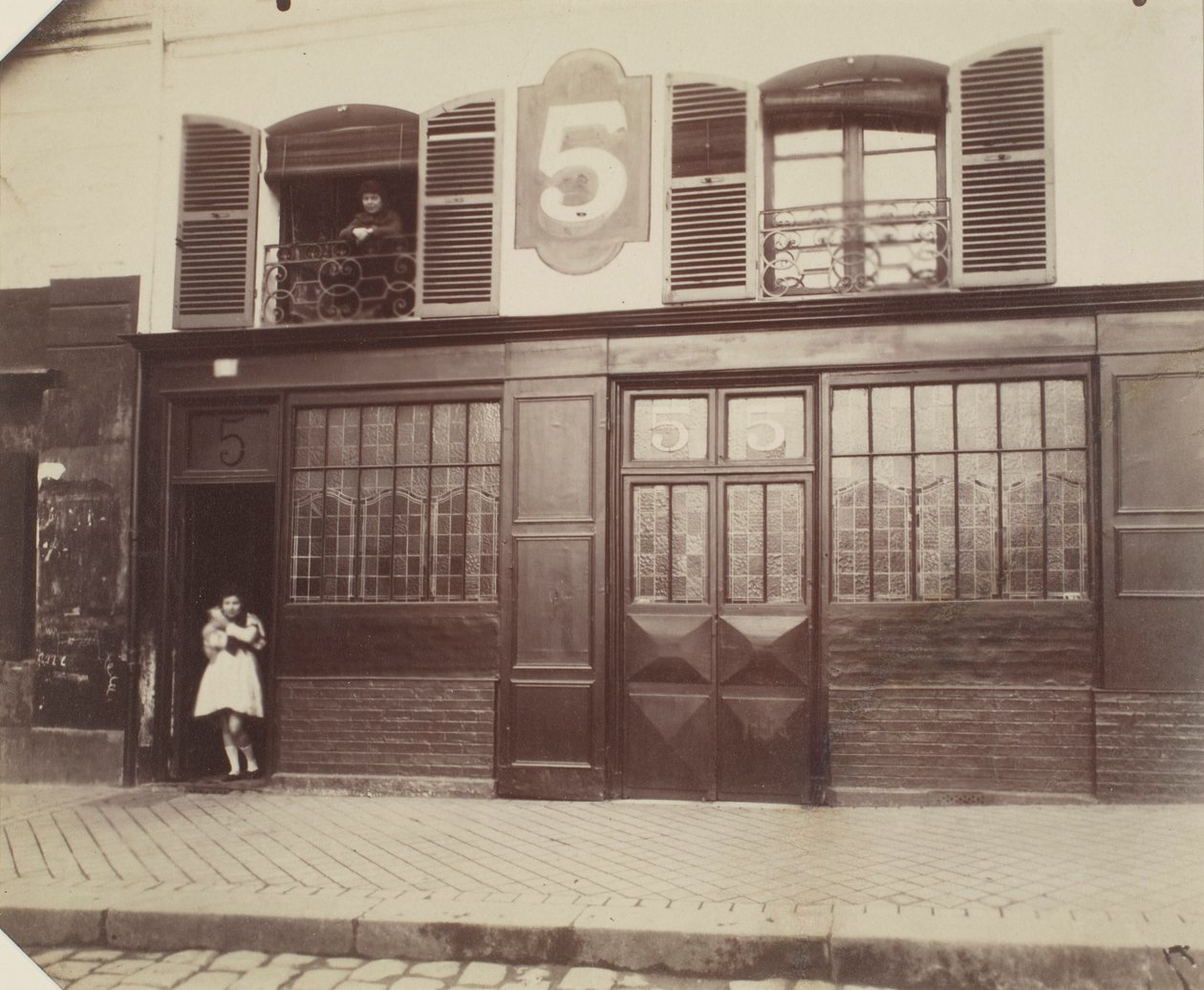 House in Versailles by Eugène Atget