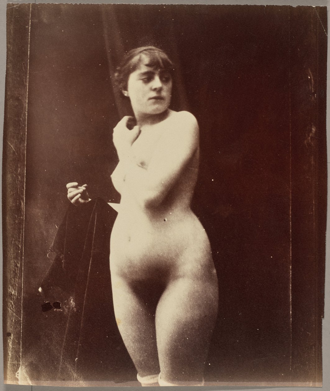 [Nude Woman] by Eugène Atget