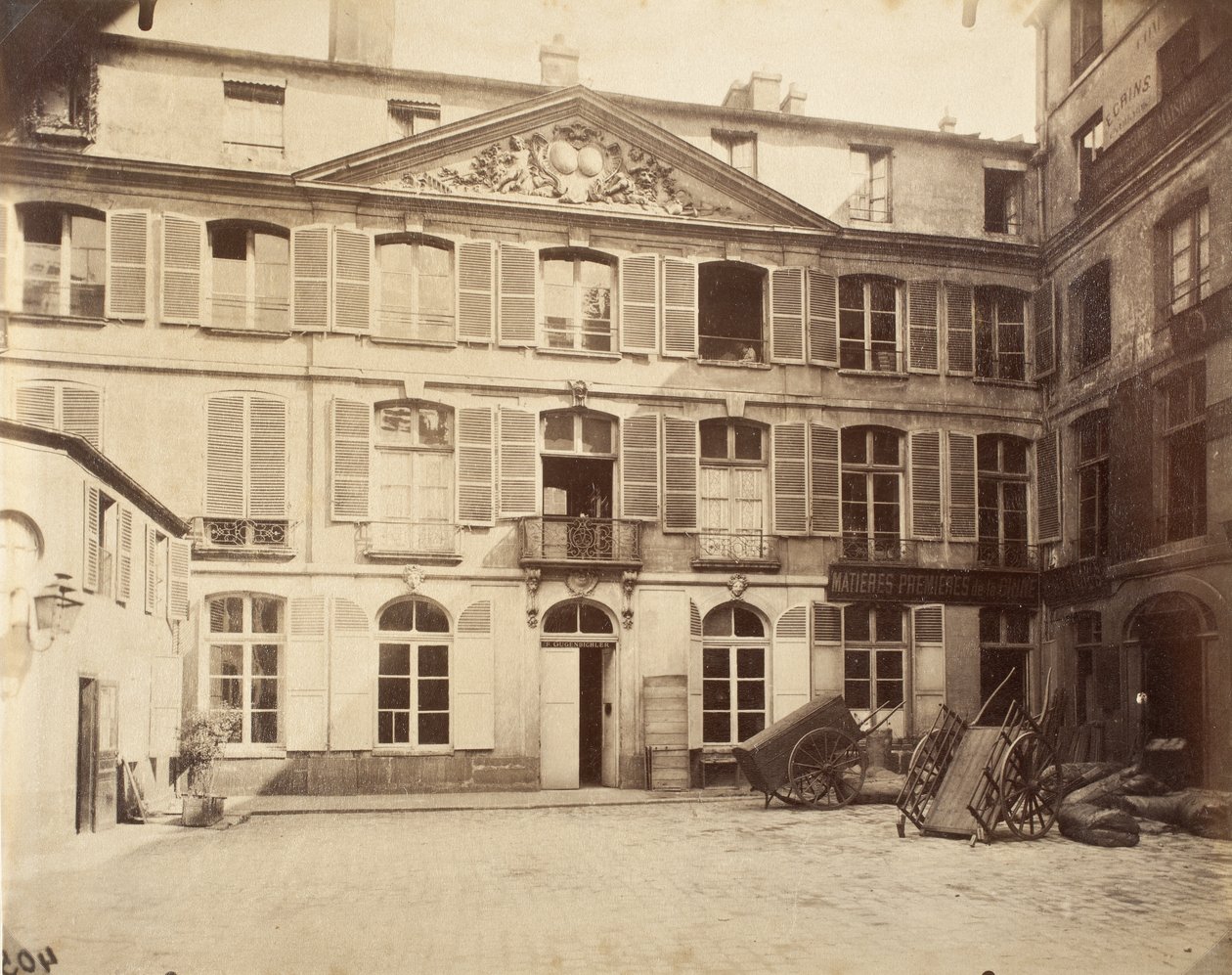 Rue De Montmorency by Eugène Atget