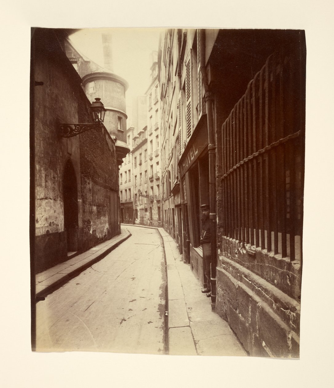 Street of the City Hall by Eugène Atget