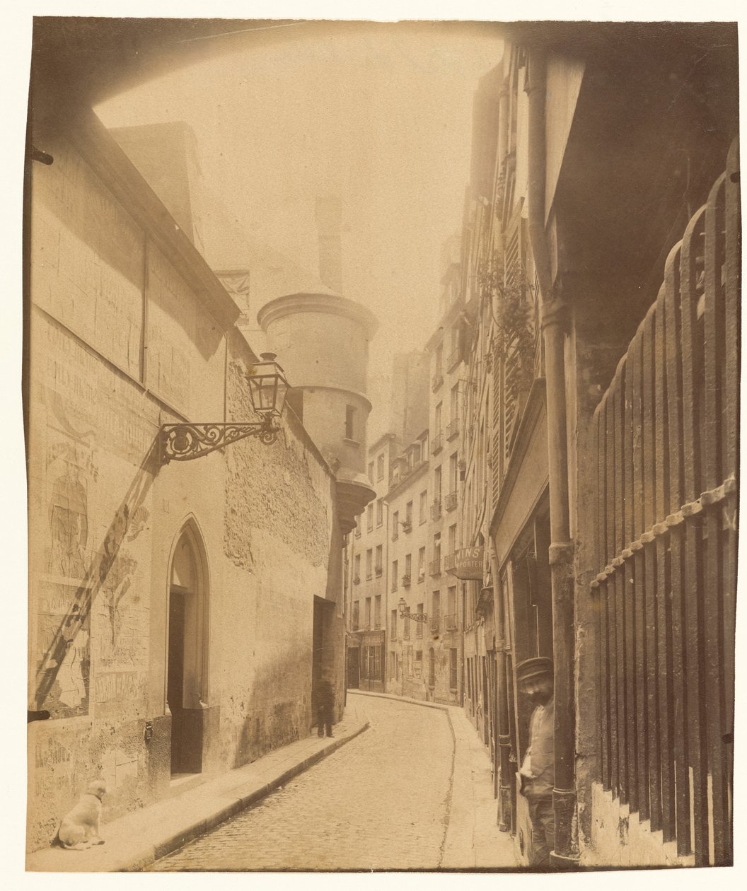 Street of the City Hall by Eugène Atget