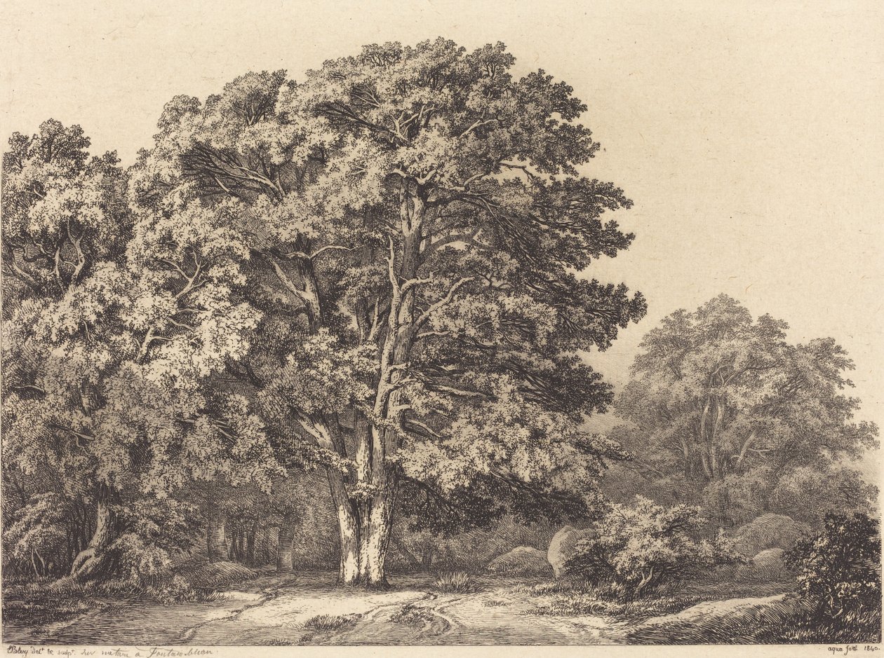 Entrance to a Forest by Eugene Bléry