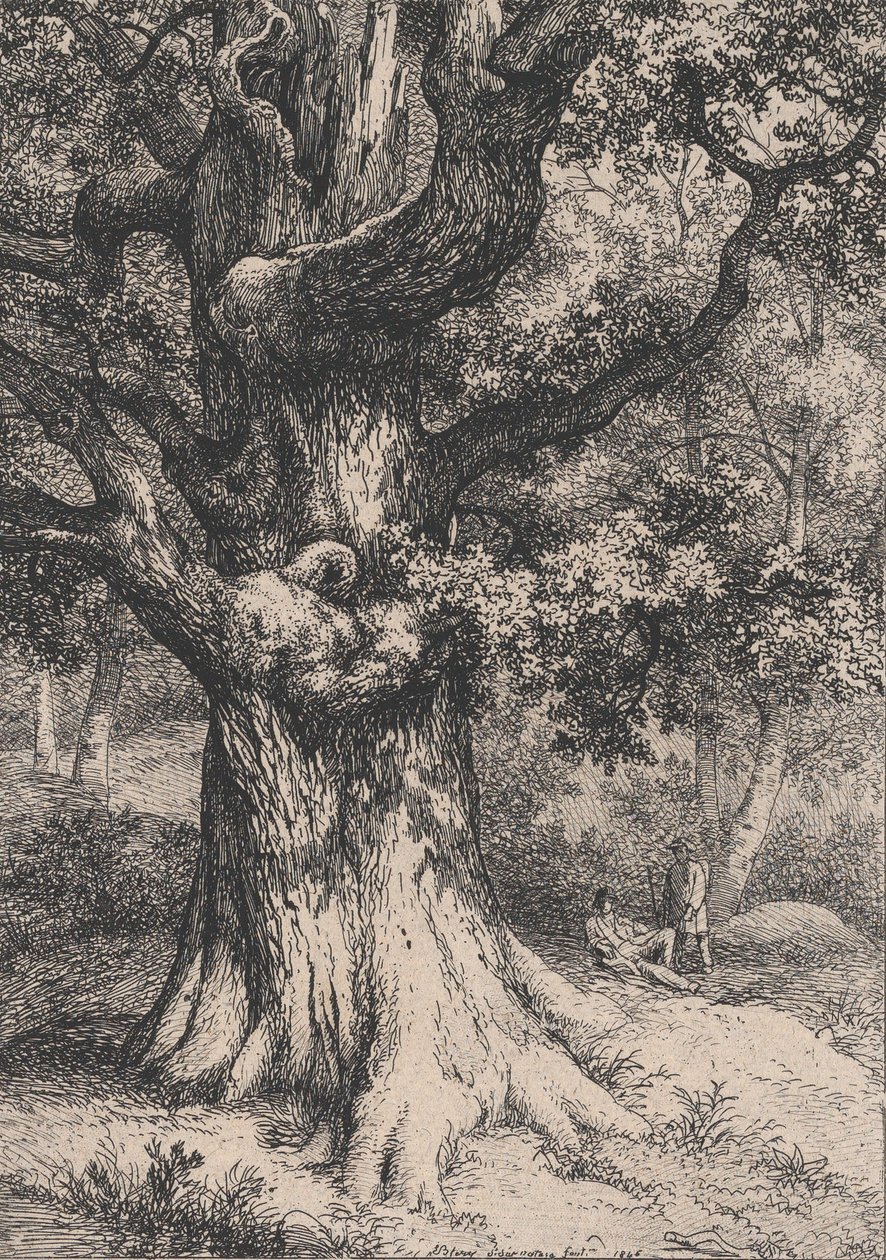 The Charlemagne, Oak Tree with an Eagle