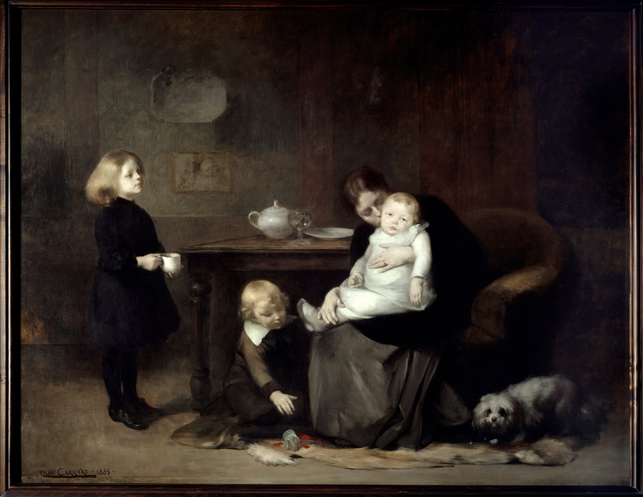 The Sick Child by Eugène Carrière