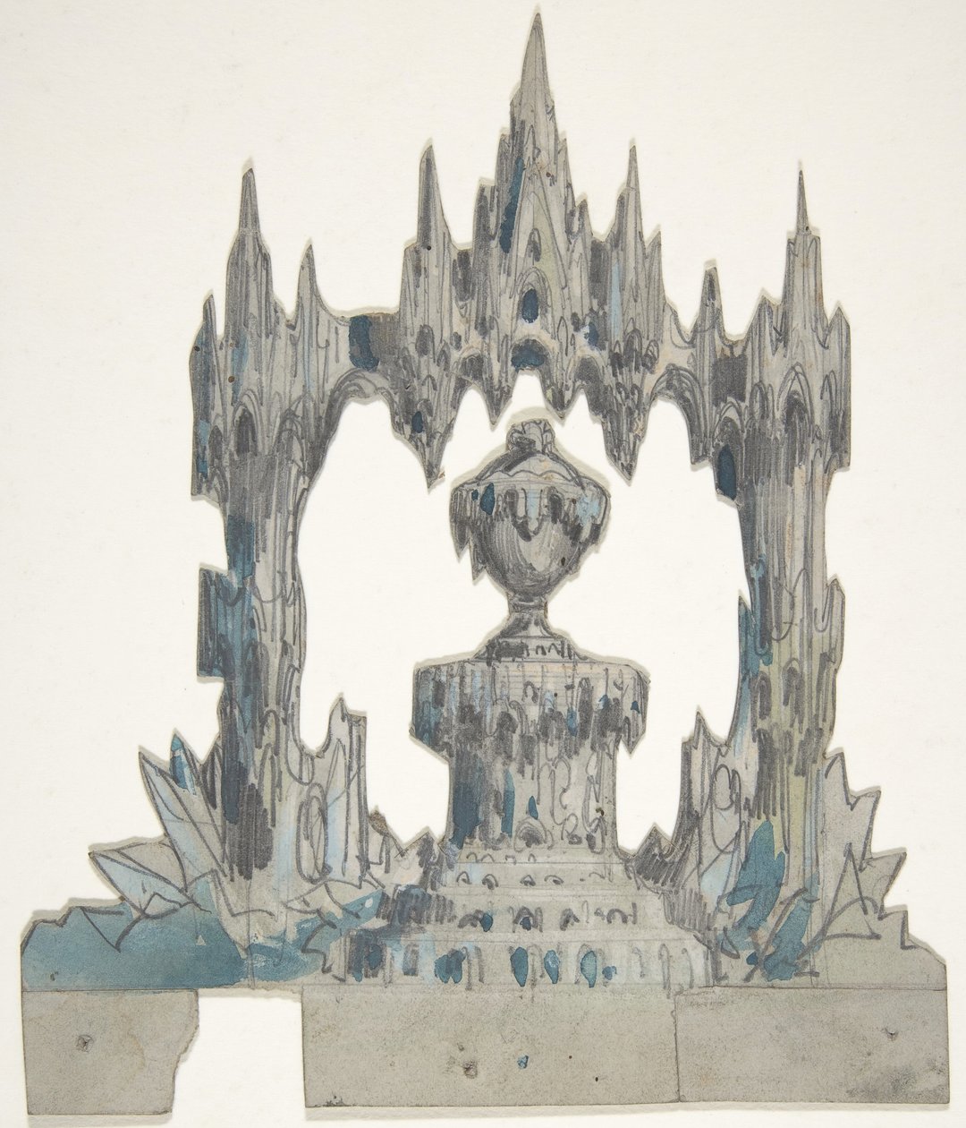 Design for a Stage Set at the Opéra, Paris by Eugene Ciceri