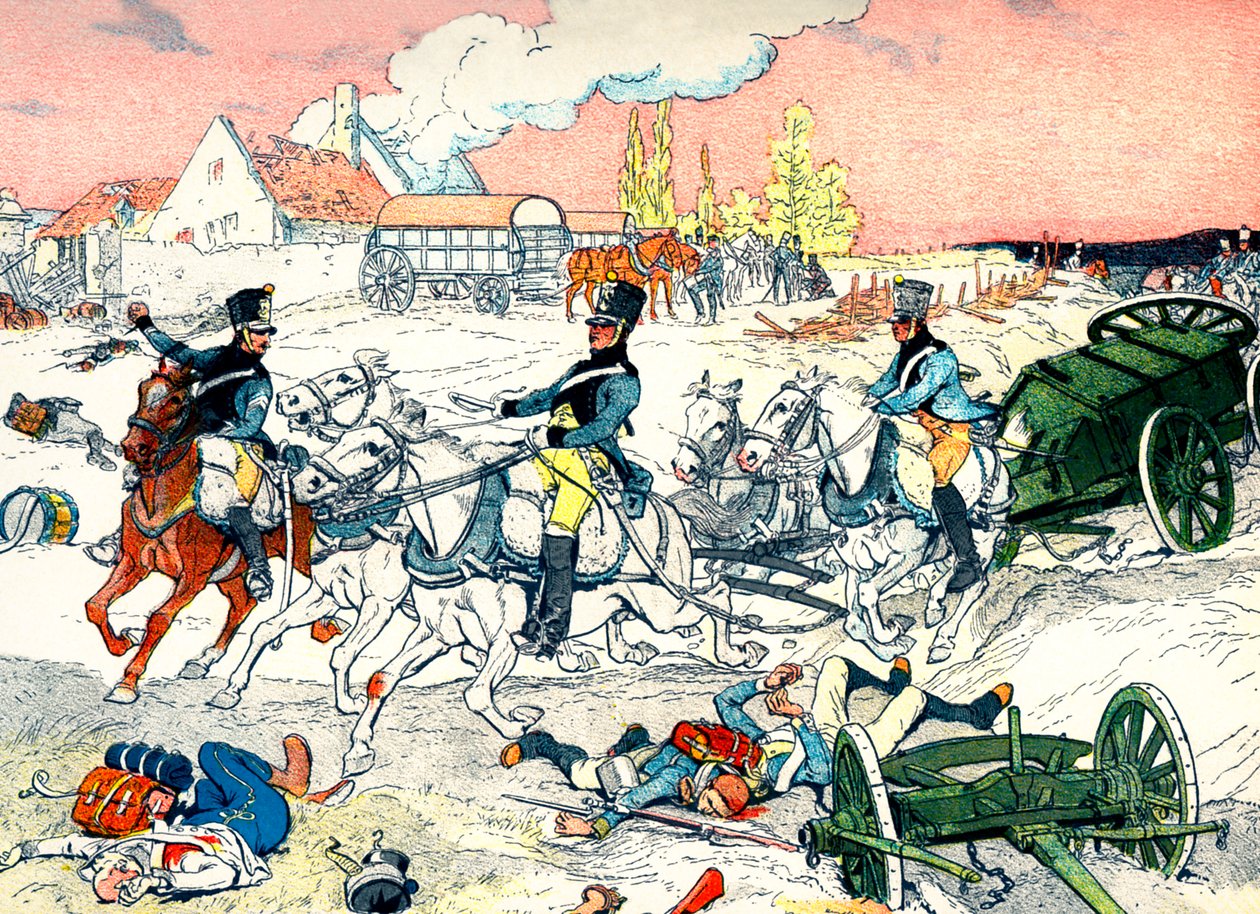 Military Transport of the First French Empire by Eugene Courboin