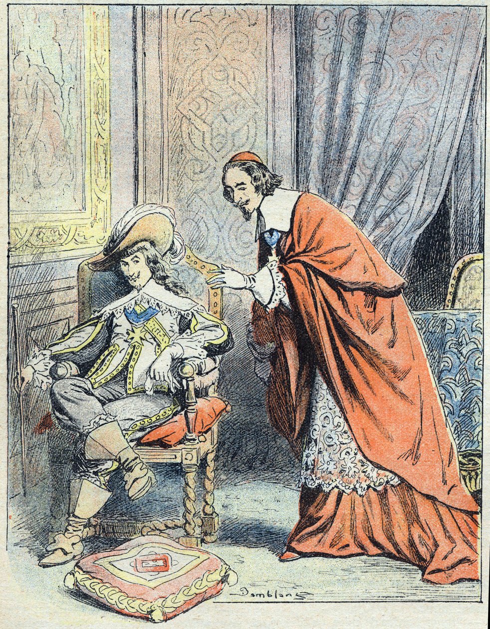 Illustration for "Twenty Years After" by Eugene Damblans