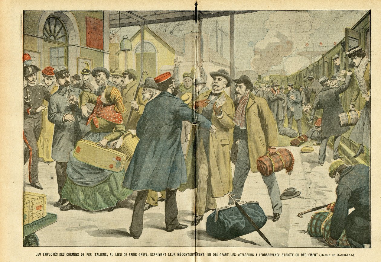 Illustration of Eugene Damblans in Le Pelerin by Eugene Damblans