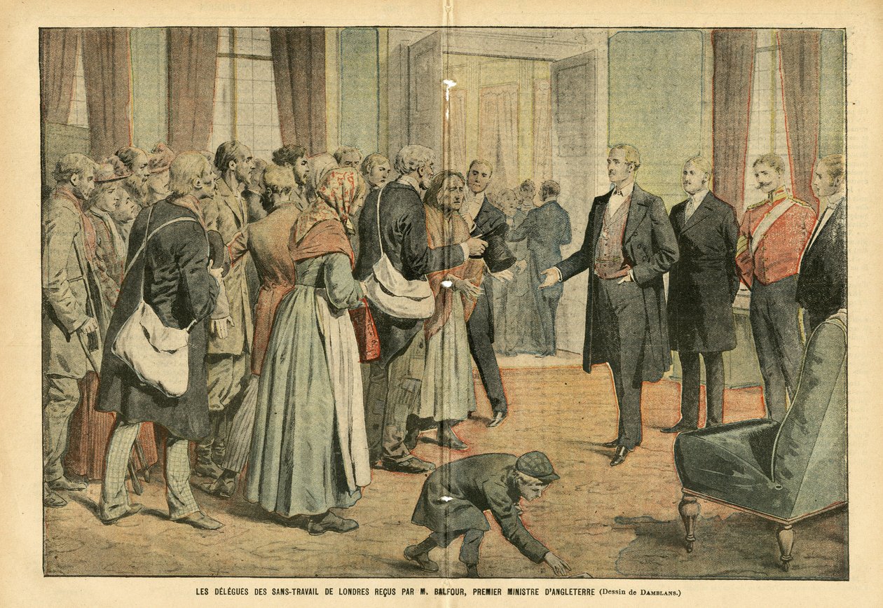 Illustration of Eugene Damblans in Le Pelerin by Eugene Damblans