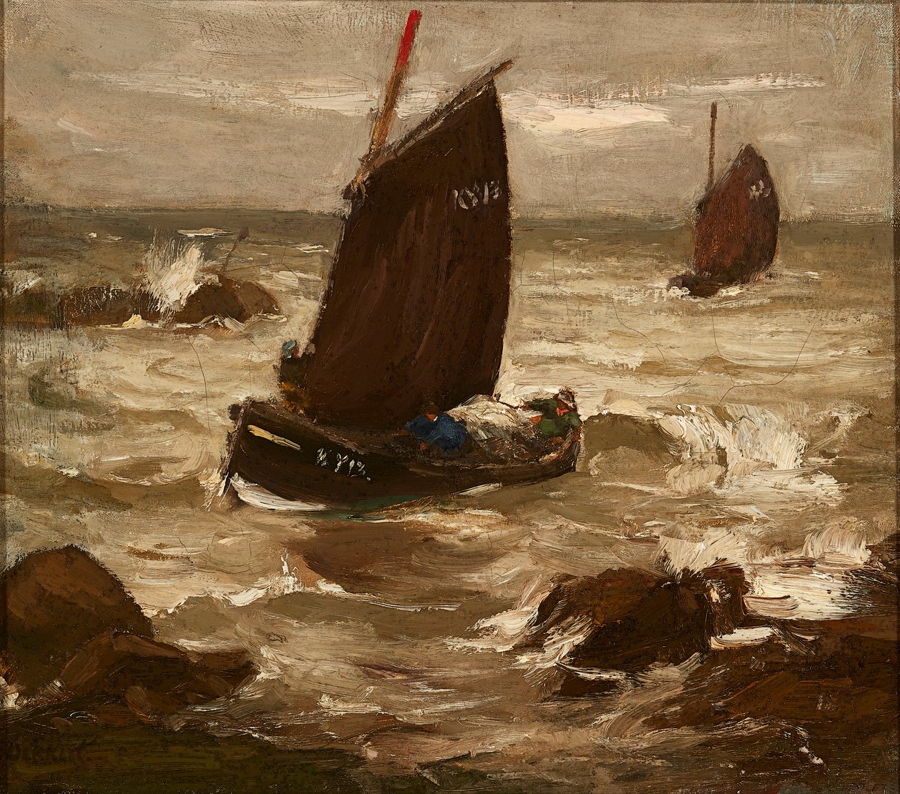 Racing Along the Coast by Eugene Dekkert