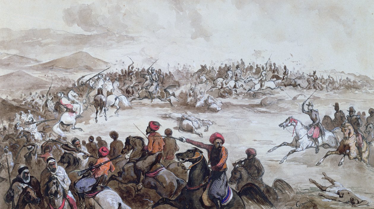 Capture of the Tribe of Abd el-Kader by Henri d