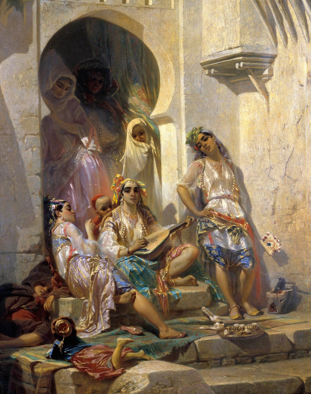 Orientalism: Women of Algiers by Eugene Giraud