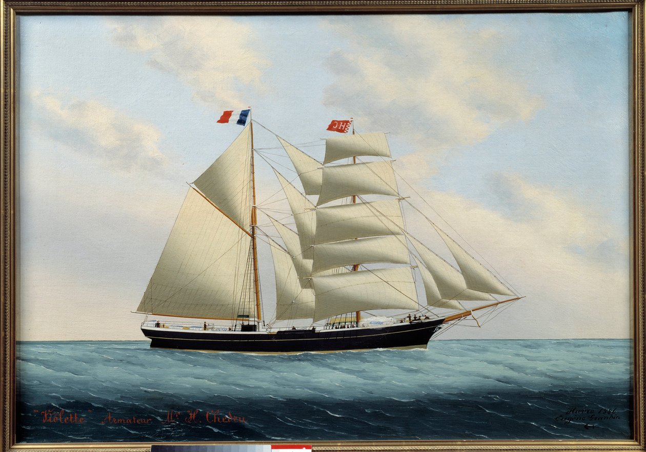 The Brig Violet by Eugene Grandin