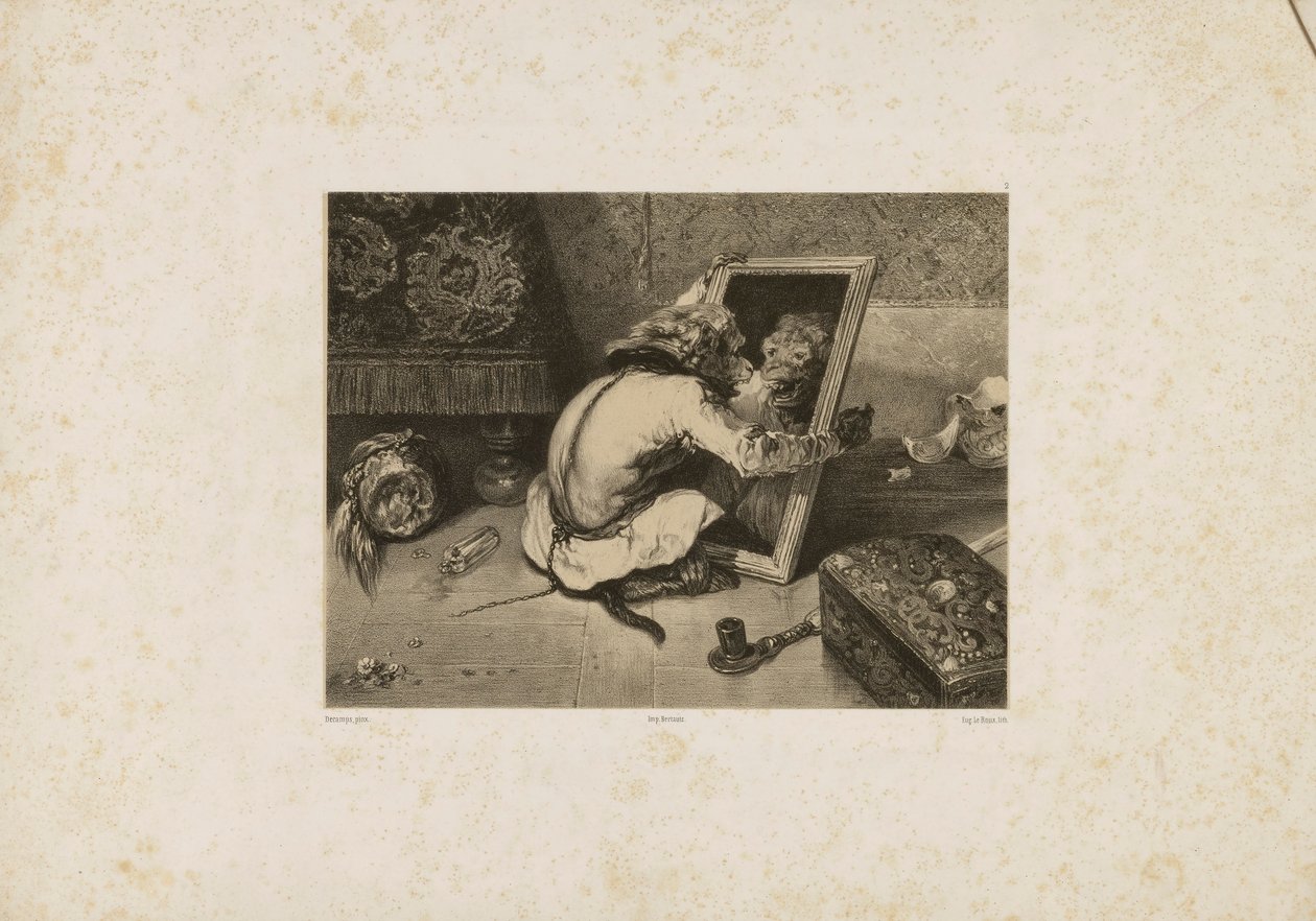 Monkey in the Mirror by Eugene Leroux