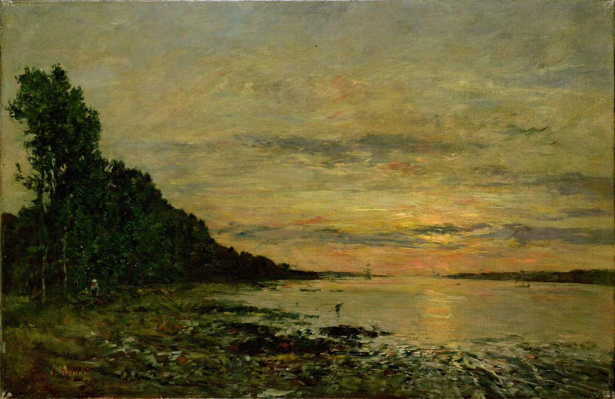 Plougastel-Daoulas, c.1870-73 by Eugene Louis Boudin