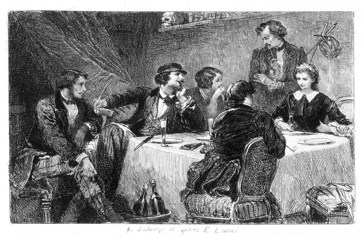 Illustration by Eugène Lami of the 